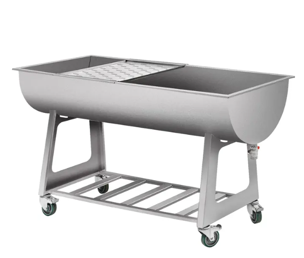 Míchací vana, polokruhová