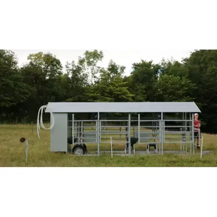 Mobilní dojírna MOOTECH4 - se 40 l sběrnou nádobou a skříní