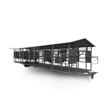 Mobilní dojírna MOOTECH8 - s poloautomatickým mycím zařízením