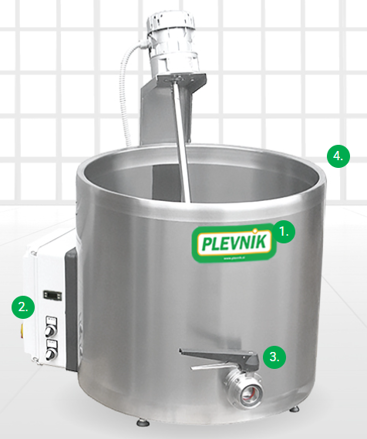 Sýrařské kotle SKM MINI 50-150 l