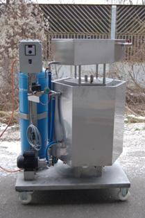 Plynový pasterizátor Kreuzmayr PA 400 LC