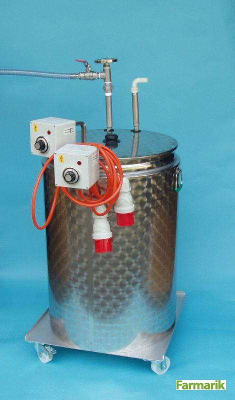 Průtokový pasterizátor 350 l/hodina – elektrický Průtokový pasterizátor 350 l/hodina – elektrický