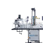 Atmosférická tříhlavová plnička & uzavírací stroj plechovek - AT-3-3 