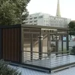 Kontejnery pro farmářské prodejny a prodejní automaty - 6m