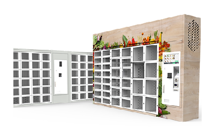 Automat na prodej čerstvých farmářských produktů